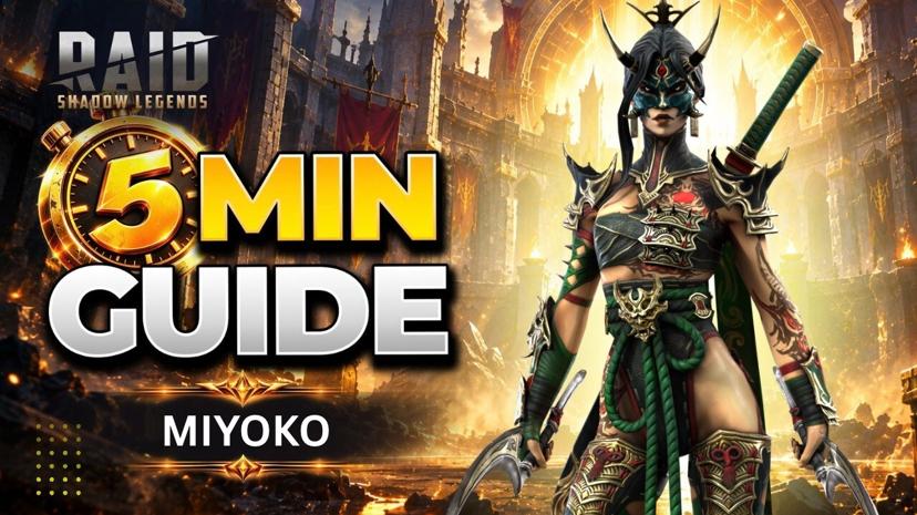 Miyoko Flower of Yakai: Best Build, Gear & Masteries Guide RSL