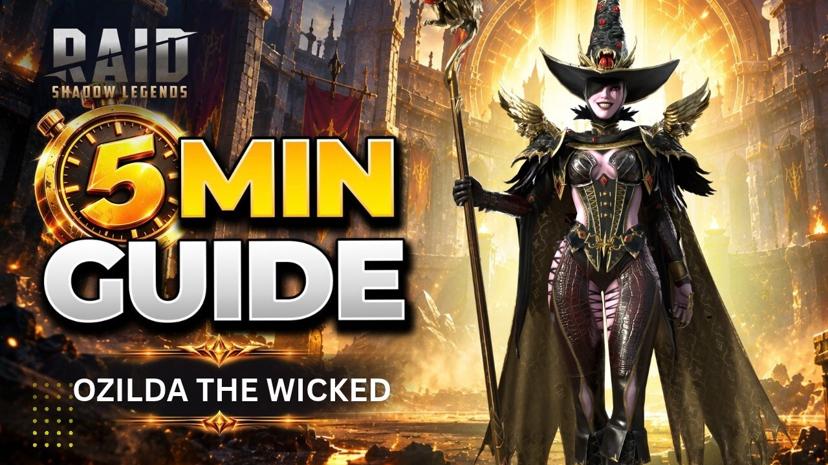 Ozilda the Wicked: Best Build, Gear & Masteries Guide for RAID
