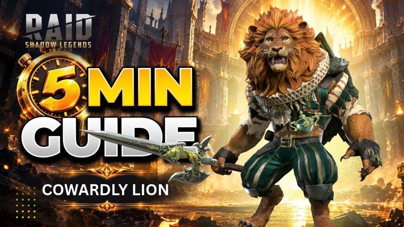 Cowardly Lion Build Guide: Gear, Masteries & Blessings for RSL