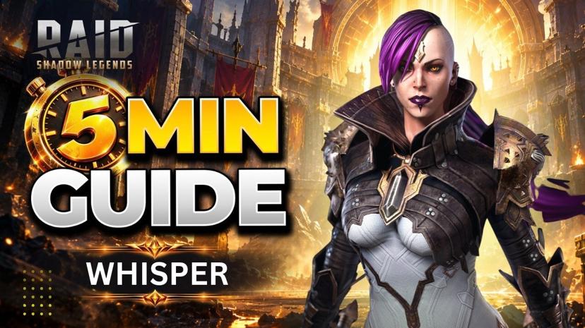 Whisper Best Build: Gear, Masteries, Blessings and SLAYER Code