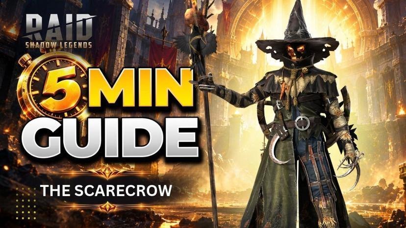 The Scarecrow Best Build, Gear, Masteries and Blessings | RAID