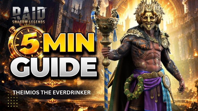 Theimios the Everdrinker Best Build, Gear and Masteries | RAID
