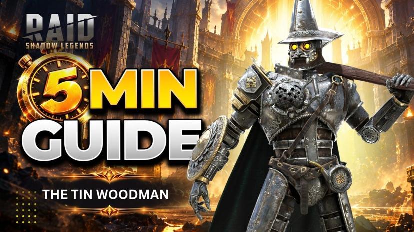 The Tin Woodman Best Build: Gear, Masteries & Blessings | RAID